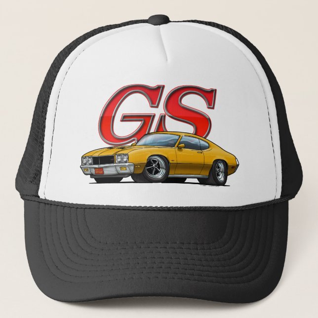 Buick GS_gold Trucker Hat (Front)