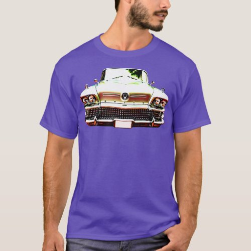 Buick Riviera 1950s American classic high contrast T_Shirt