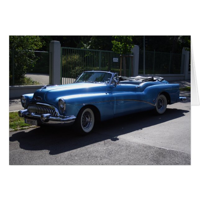 Buick Skylark 1953 Cards (Front Horizontal)