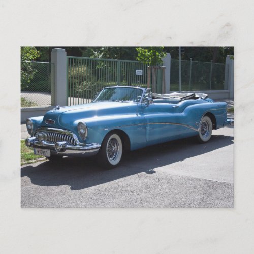 Buick Skylark 1953 Postcard