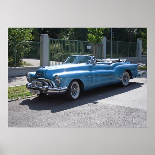 Buick Skylark 1953 Poster