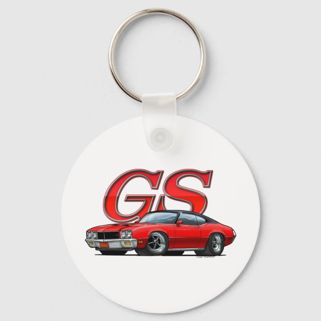 BuickGS_RedVB Keychain (Front)