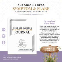 Build-A-Journal Chronic Illness Symptoms & Flares