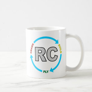 Build Crash Fly RC Coffee Mug