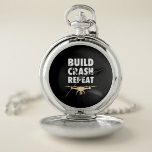 Build Crash Repeat Drone Pocket Watch