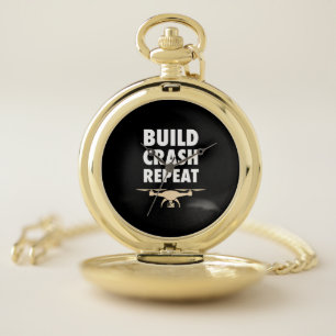 Build Crash Repeat Drone Pocket Watch