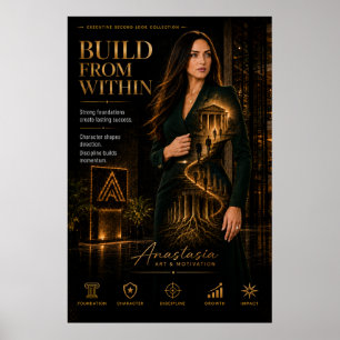 Build From Within – Executive Motivation Poster