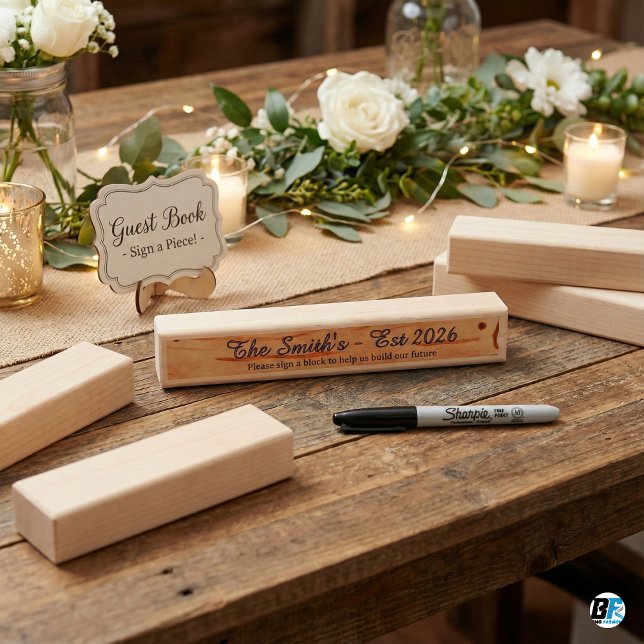 Build Our Future Wedding Guest Book Alternative Ru Topple Tower (Creator Uploaded)