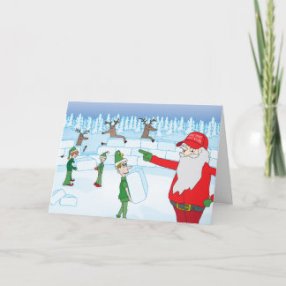 "Build That Wall..." A Trumped Up Christmas Card