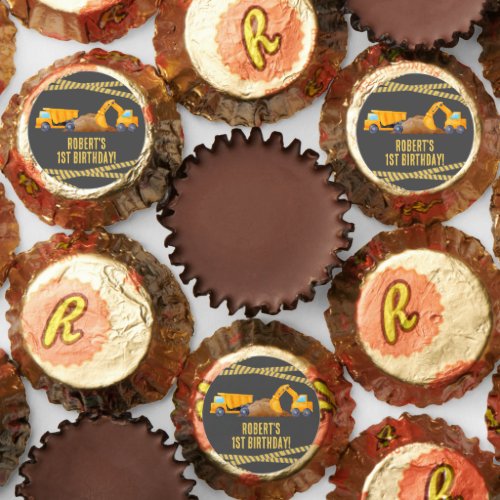 Build the Fun Construction Building Theme Party Reeses Peanut Butter Cups