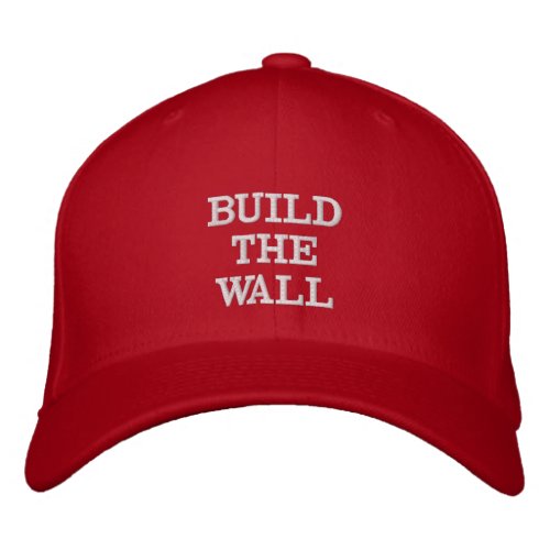 Build The Wall BuildTheWall MAGA red hat
