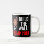 Build the Wall Donald Trump 2016 Coffee Mug