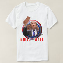 Build the Wall President Donald Trump T-Shirt