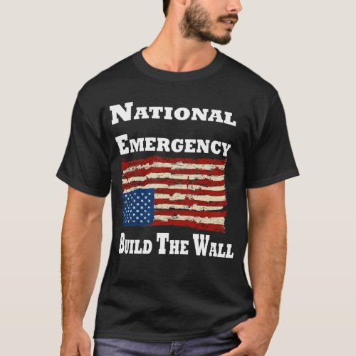 Build The Wall T_shirt__National Emergency T_Shirt