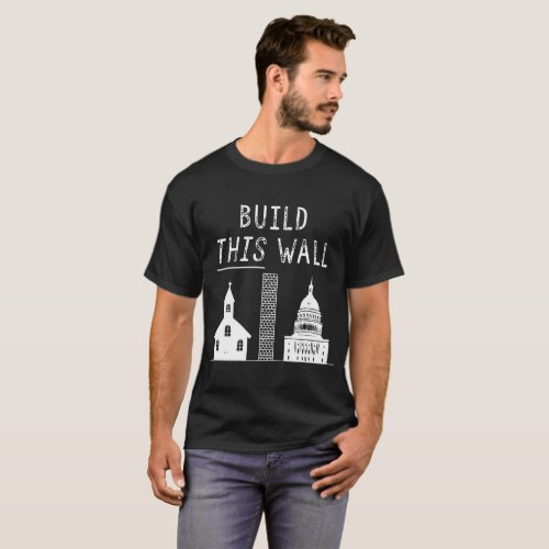 build this wall mexico T_Shirt