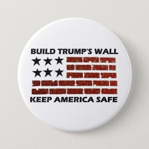 Build Trumps Wall Button