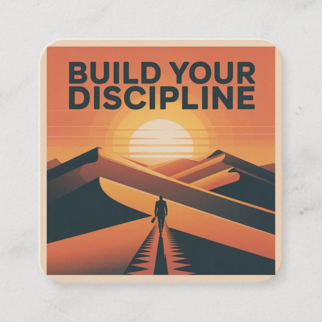 Build Your Discipline Enclosure Card (Front)