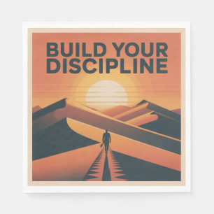 Build Your Discipline Napkins