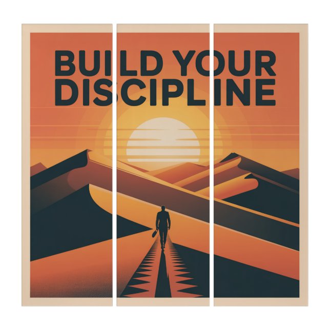 Build Your Discipline Triptych (Front)