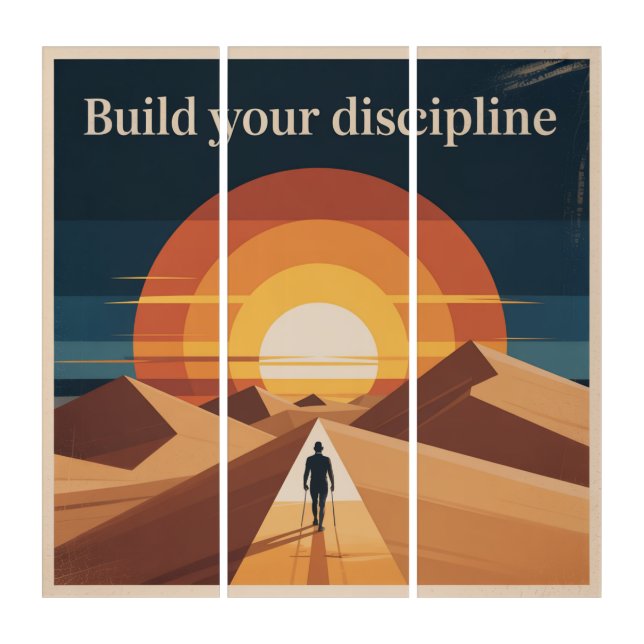 Build Your Discipline Triptych (Front)