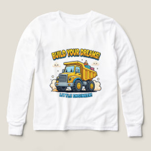 Build Your Dreams! Little Engineer - Personalized Tri-Blend Shirts