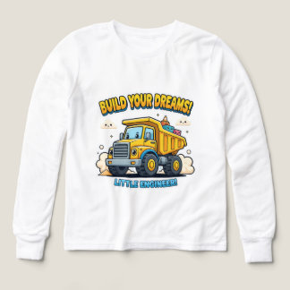 Build Your Dreams! Little Engineer - Personalized Tri-Blend Shirts