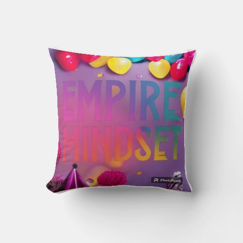 Build Your Empire On Demand Throw Pillow