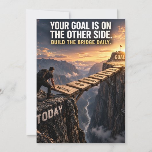 Build Your Success Bridge (Front)