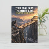 Build Your Success Bridge (Standing Front)