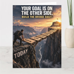 Build Your Success Bridge Card