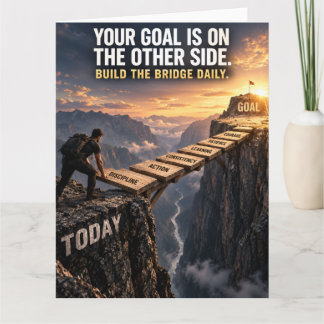 Build Your Success Bridge Card