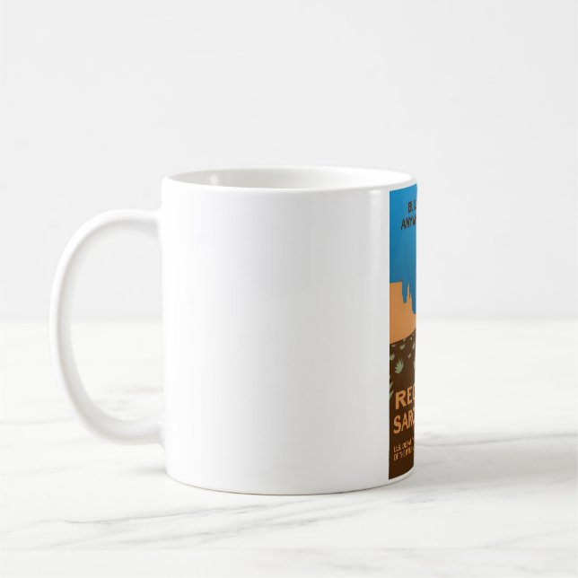 Build Your Tent Anywhere! - Recreate Sarcastically Coffee Mug (Left)