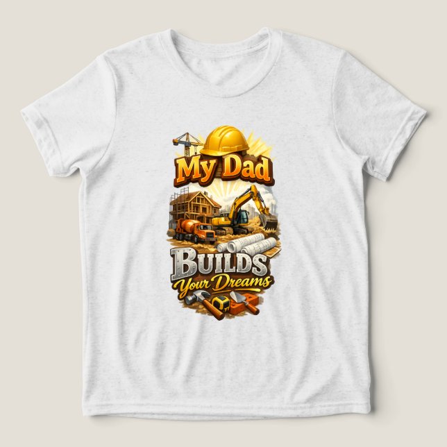 Builder (1) Tri-Blend shirt (Design Front)