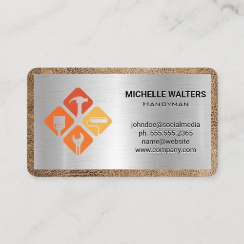 Builder | General Contractor | Construction  Business Card