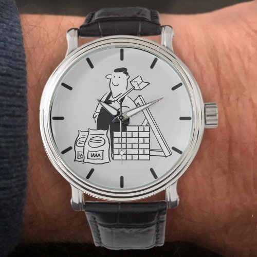 Builder Illustration Design Watch