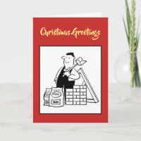 Builder or Building Company Christmas Card