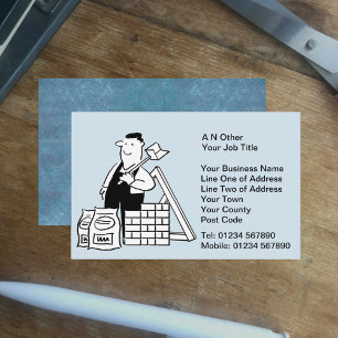 Builders & Building Services Business Card