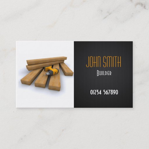 Customizable Builders/Construction Business Card