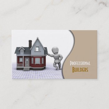 Builders/construction Business Card by Kjpargeter at Zazzle
