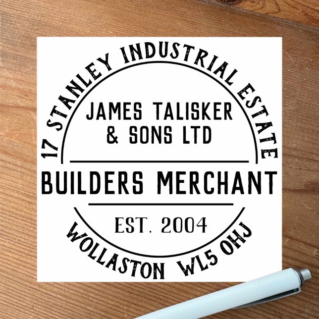 Builders Merchant Rubber Stamp (Creator Uploaded)
