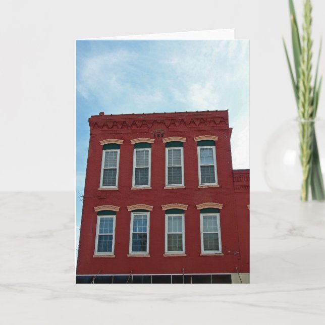 Building 157 card (Front)