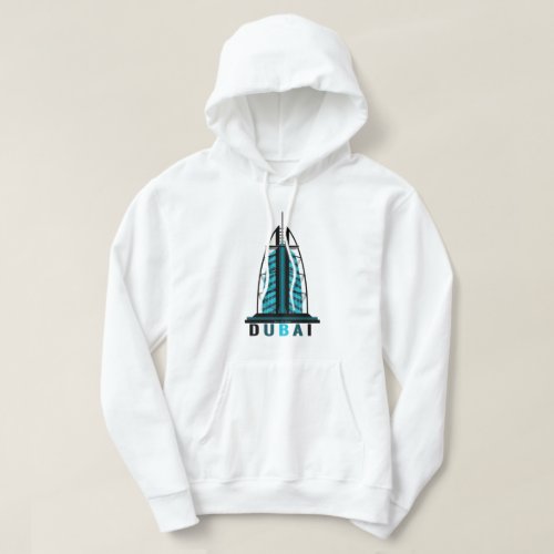 Building Art Hoodie _ Dubai _ Burj Al Arab