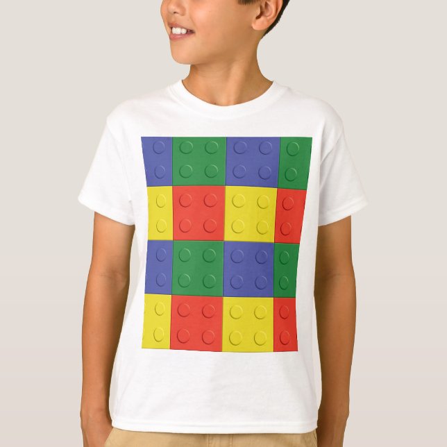 Building Blocks and Bricks T-Shirt (Front)