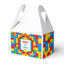 Building Blocks BIRTHDAY Favor Boxes