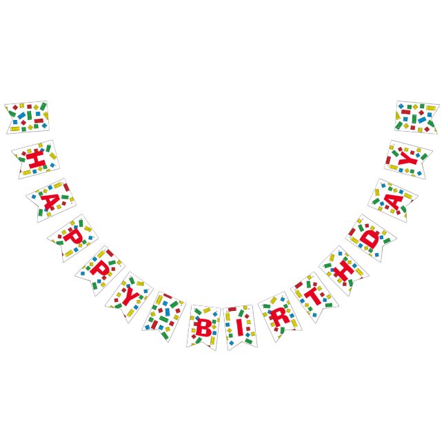 "Building Blocks" Bunting Banner (All)