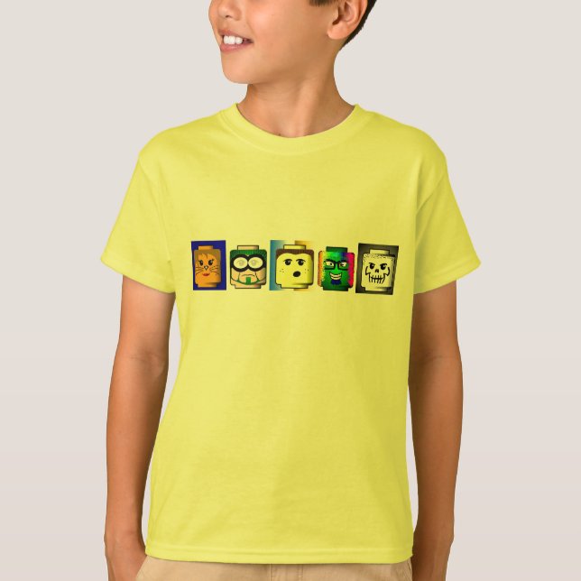 Building Blocks Heads shirt (Front)