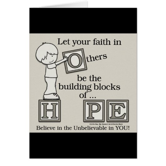 Building Blocks of HOPE (Front)