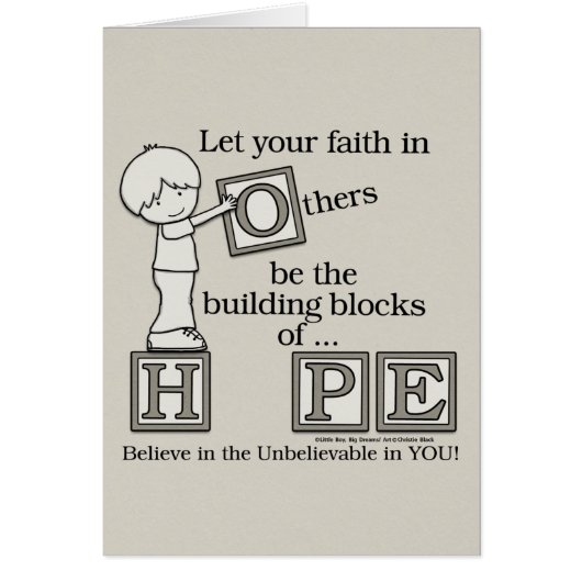 Building Blocks of HOPE Cards (Front)