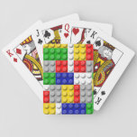 Building Blocks Primary Color Boy's Birthday/Party Playing Cards