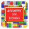 Building Blocks Primary Color Boy's Birthday/Party